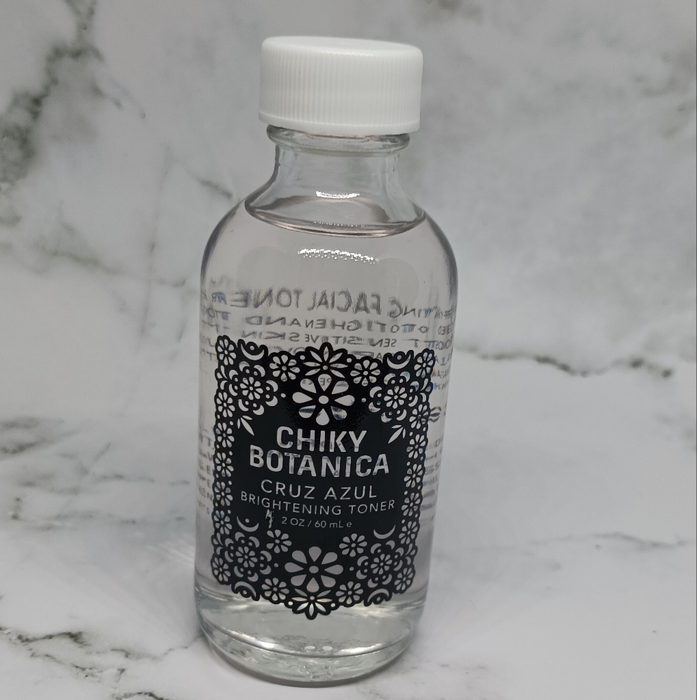 Chiky Botanica Cruz Azul Brightening Toner Face New 2 Ounces